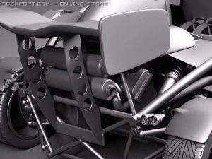 Ariel Atom 500 V8 3D Model