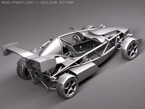Ariel Atom 500 V8 3D Model
