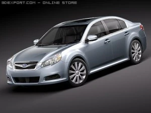 Subaru Legacy 2010 Modello 3D