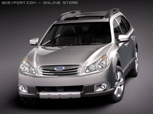 Subaru Outback 2010 3D Model
