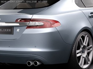 Jaguar XFR 2010 3D 模型