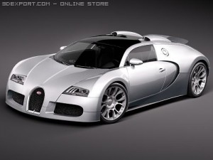 bugatti veyron grandsport 2010 3D Model