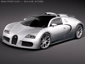 Bugatti Veyron Grandsport 2010 Modèle 3D