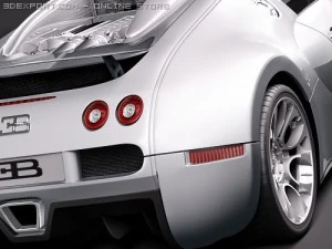 Bugatti Veyron Grandsport 2010 3D Model
