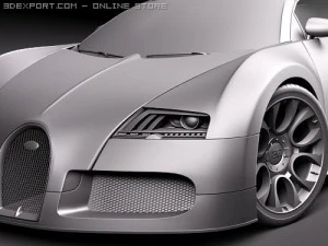 Bugatti Veyron Grandsport 2010 3D Model