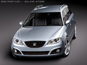 Seat Exeo ST 3D 모델