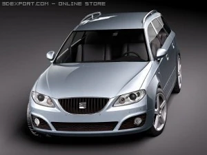 Seat Exeo ST 3D Model