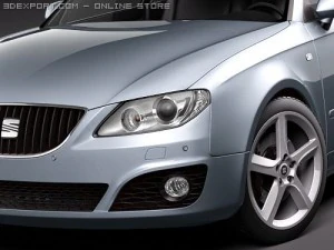 Seat Exeo ST 3D Model