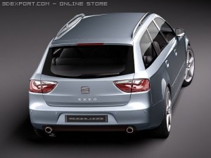 Seat Exeo ST 3D 모델