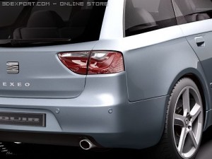 Seat Exeo ST 3D 모델