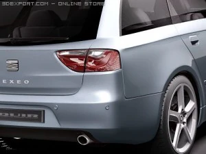 Seat Exeo ST 3D Model
