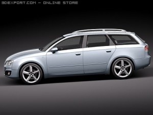 Seat Exeo ST 3D 모델