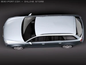 Seat Exeo ST 3D Model