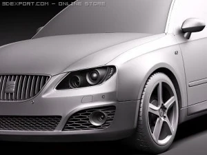 Seat Exeo ST 3D Model