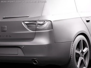 Seat Exeo ST 3D Model