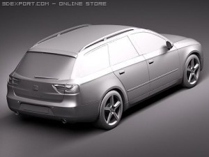 Seat Exeo ST 3D 모델