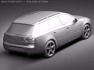 Seat Exeo ST 3D Model