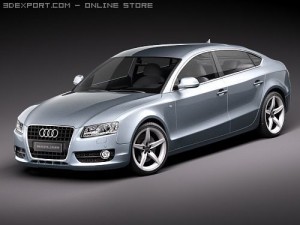 Audi A5 Sportback 2010 3Dモデル