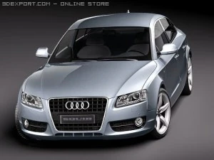 Audi A5 Sportback 2010 3D Model