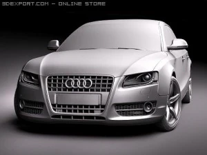 Audi A5 Sportback 2010 3D Model
