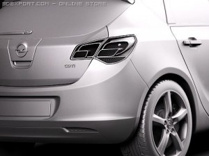 Opel Astra IV 5-door 3D Модель