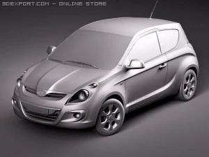 Hyundai i20 Compact Hatchback 3D Model