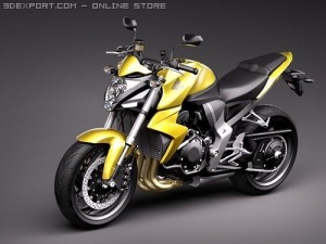 Honda CB 1000 R 3D 模型