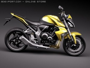 Honda CB 1000 R 3D Model