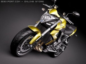 Honda CB 1000 R 3D Model