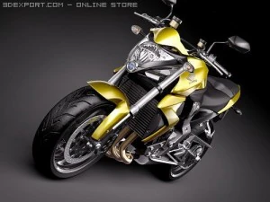 Honda CB 1000 R 3D Model