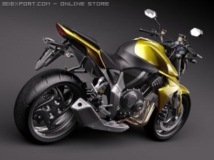 Honda CB 1000 R 3D Model