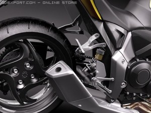 Honda CB 1000 R 3D Model