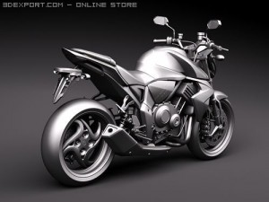 Honda CB 1000 R 3D Model