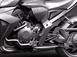 Honda CB 1000 R 3D Model