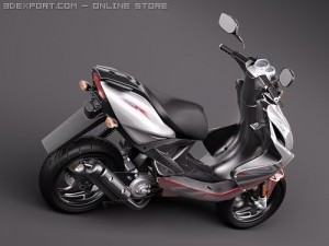 Yamaha Aerox R Scooter Modelo 3D
