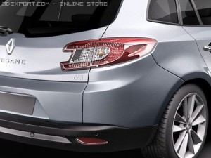 Renault Megane GrandTour Estate 2010 Modèle 3D