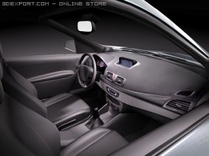 Renault Megane GrandTour Estate 2010 Modèle 3D