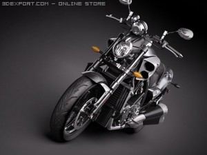 Yamaha Vmax 3Dモデル