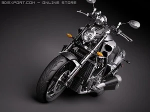 Yamaha Vmax 3D Model
