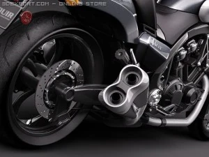 Yamaha Vmax 3D Model