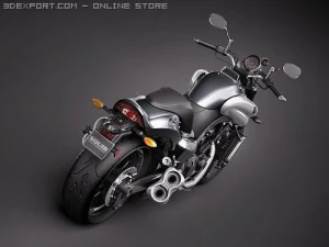 Yamaha Vmax 3D Model