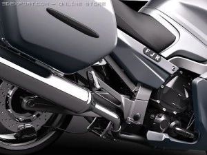 Yamaha FJR1300A 2009 3D Model