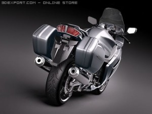 Yamaha FJR1300A 2009 Modelo 3D