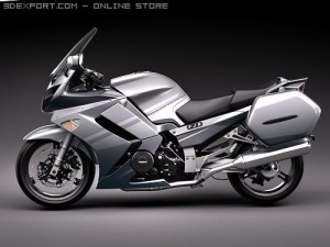 Yamaha FJR1300A 2009 Modelo 3D