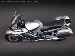 Yamaha FJR1300A 2009 3D Model