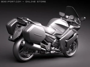 Yamaha FJR1300A 2009 3D Model