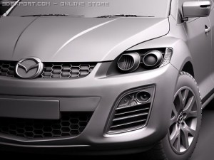 Mazda CX-7 2010 3D 모델