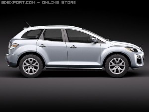 Mazda CX-7 2010 3D 모델