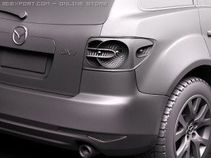 Mazda CX-7 2010 3D 모델