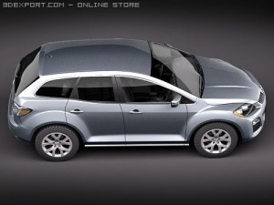 Mazda CX-7 2010 3D 모델